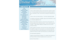 Desktop Screenshot of divineodyssey.com